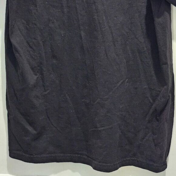 Two Van's Tee Shirts Black Gray Medium & Large Van's Off the Walls & Logo - Picture 12 of 15